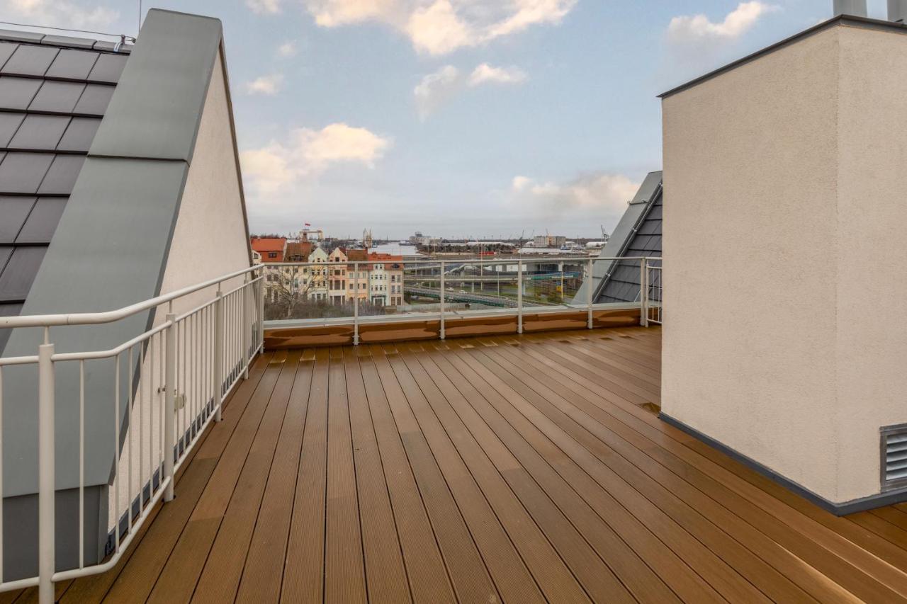 Apartmán Old Town Szczecin Blue Exteriér fotografie